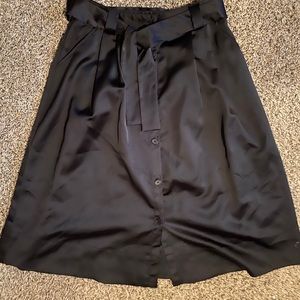 Kenneth Cole Satin midi skirt